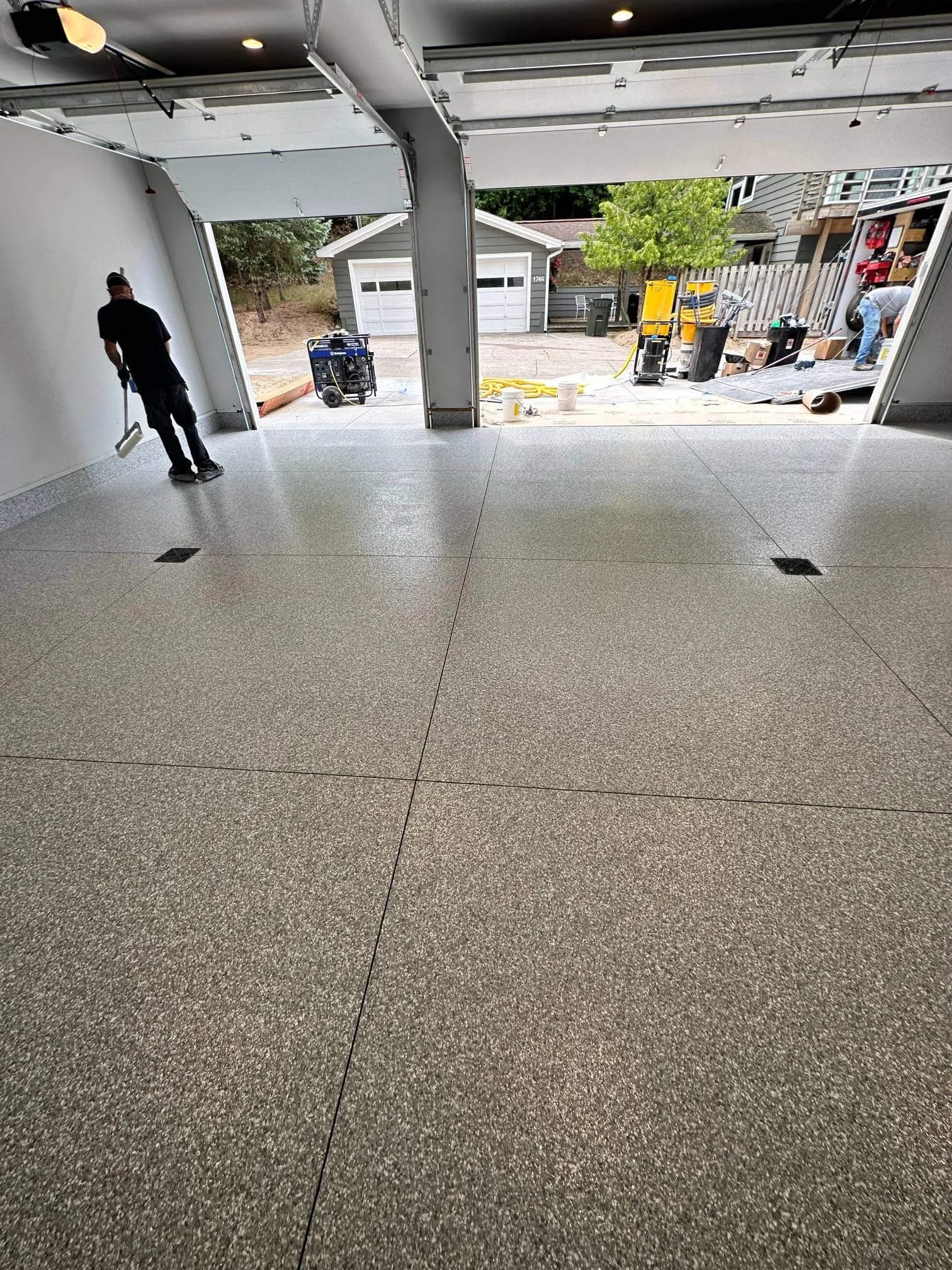 Garage Flake Floors