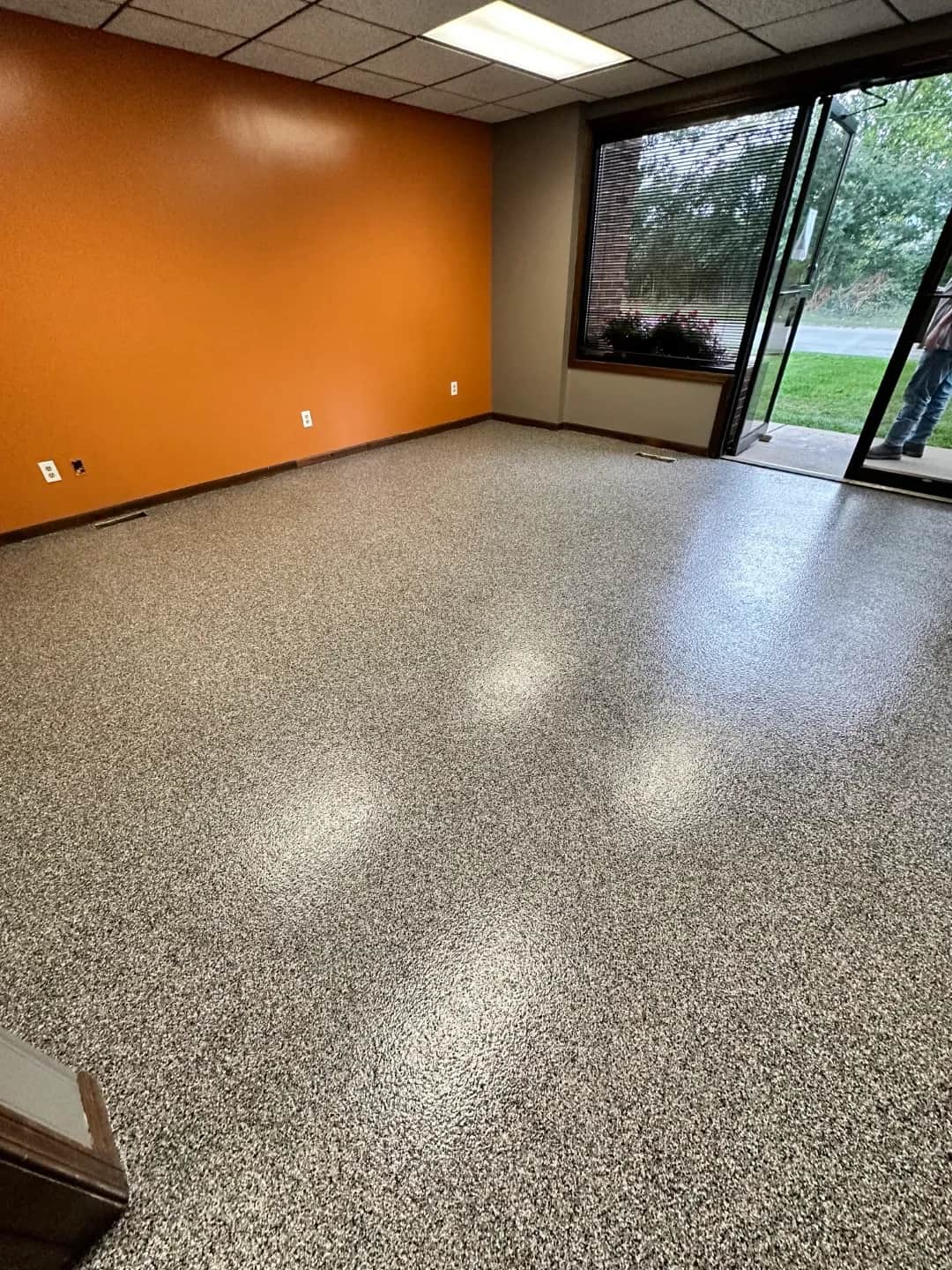 Concrete floor finish from the High Caliber photo library