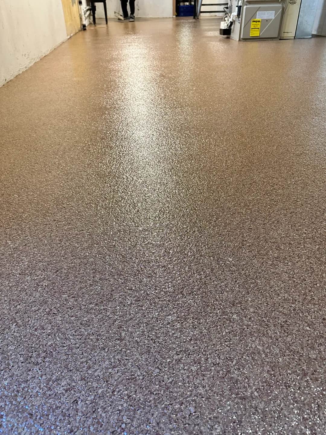 Finished concrete surface showing floor detail