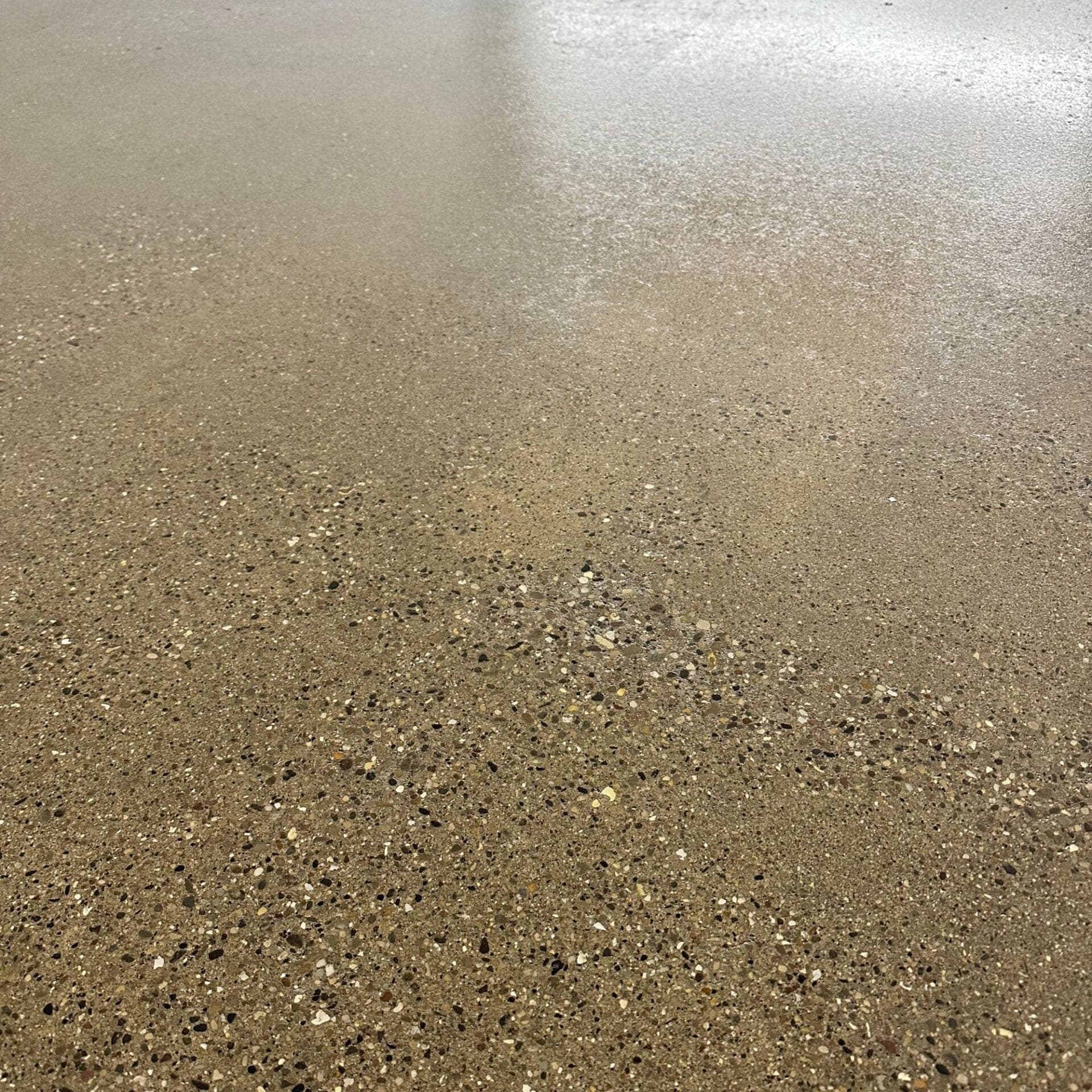 Industrial grind and seal concrete floor prepared and sealed near Grand Rapids MI
