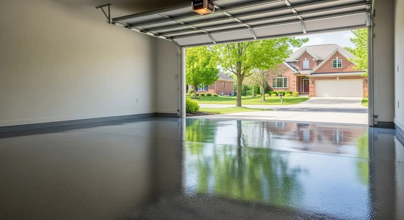 Holland MI home representing local residential concrete coating projects